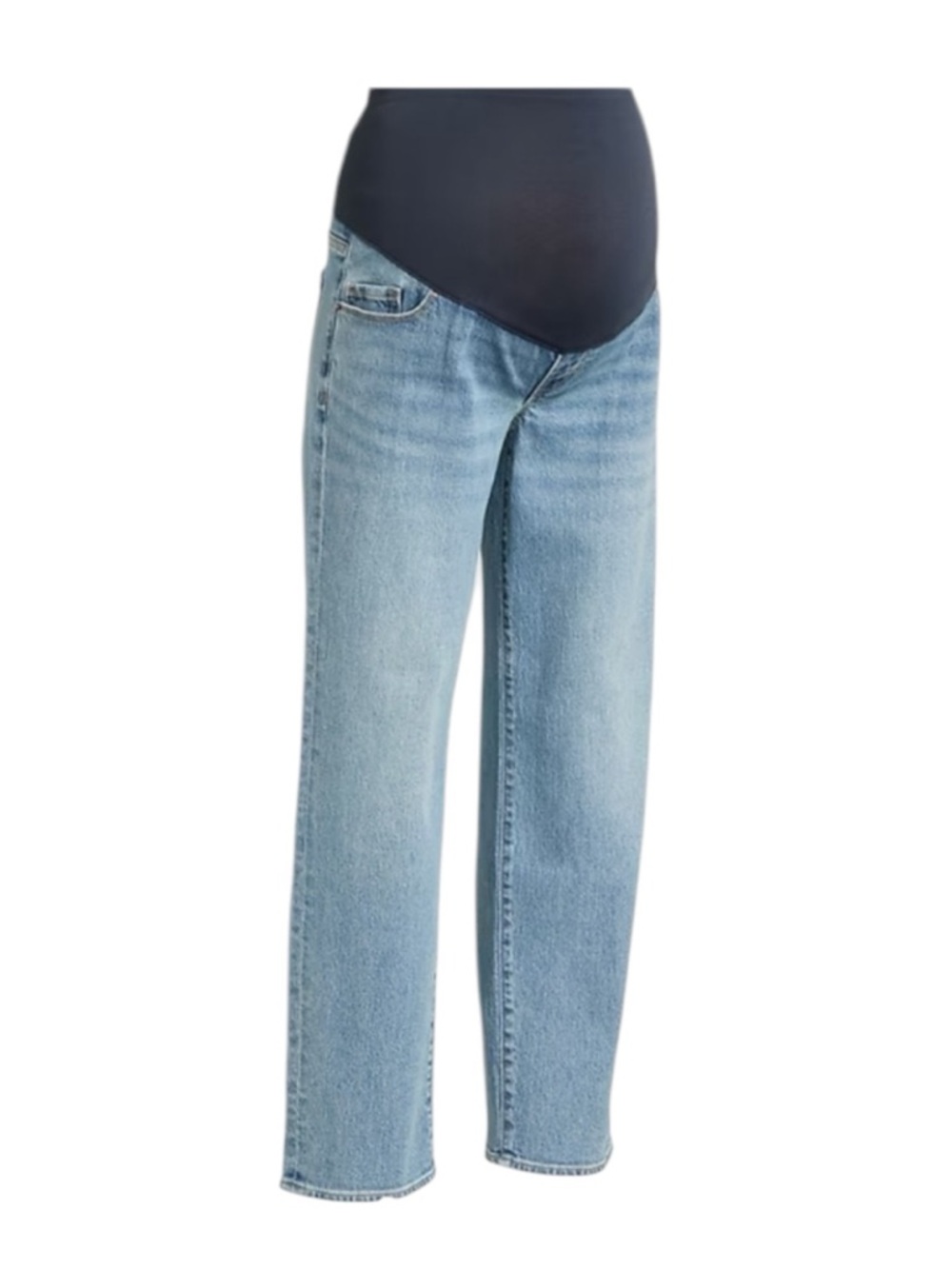 Old Navy Maternity Extra High-Waisted Full-Panel Wide-Leg Jeans size 12